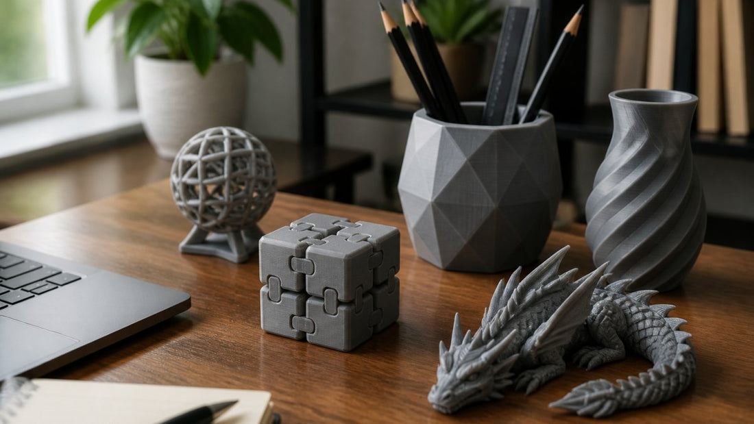Aesthetic 3D Printed Desk Decor Ideas That Wow