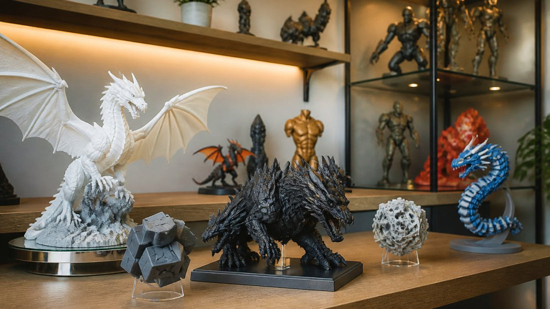 How to Display 3D Printed Collectibles: A Collector's Guide