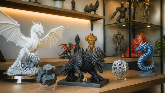 How to Display 3D Printed Collectibles: A Collector's Guide
