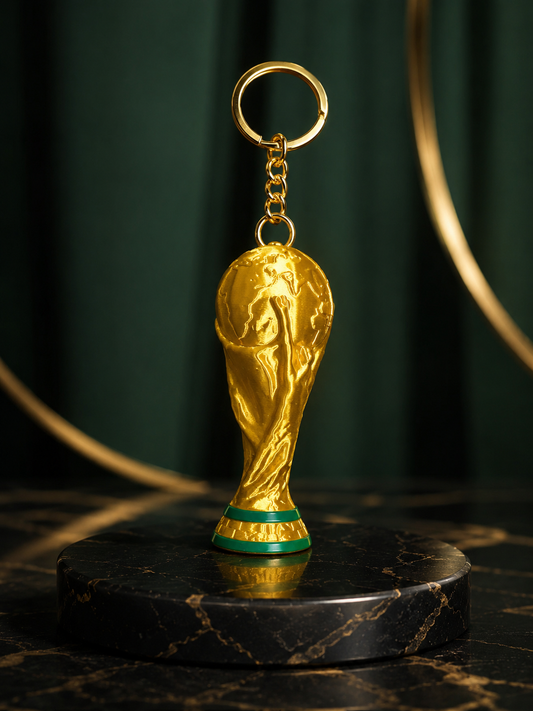 FIFA World Cup Trophy Keychain – Premium 3D Printed Collectible